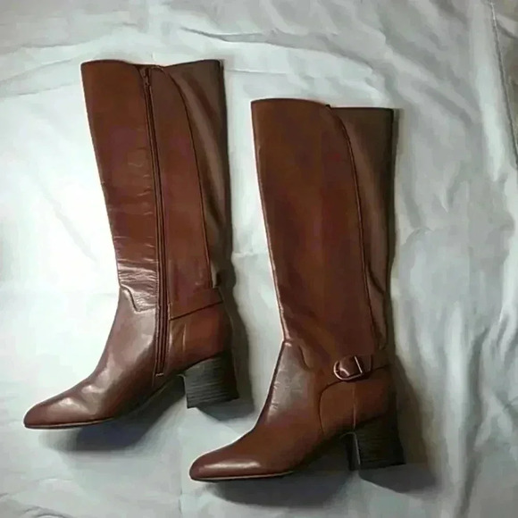 anne klein leather boots - Picture 3 of 9